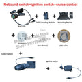 Racing Simulator Steering Wheel Turn Signal Wiper Automatic Rebound Off Cruise Ignition Switch For Logitech G25 G29 G27 G920