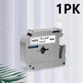 1/3/5Pack M-K231 M Tape Compatible for Brother P-Touch M231 MK231 MK-231 12mm Black on White for Brother PT70 PT80 Label Printer