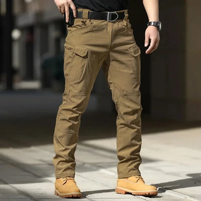Men's Waterproof Cargo Pants Elastic Multiple Pocket | SAMAG