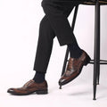 2025 Large Size Fashionable Men's Office Formal Shoes Low Cut Daily Comfortable Pointed Multifunctional Men's Wedding Shoes