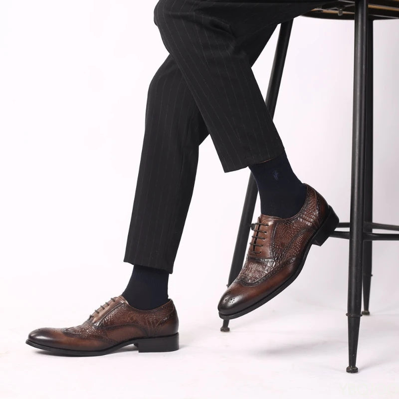 2025 Large Size Fashionable Men's Office Formal Shoes Low Cut Daily Comfortable Pointed Multifunctional Men's Wedding Shoes