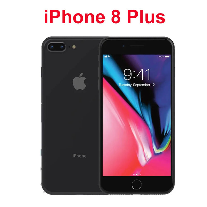 Original iPhone 8 Phone 4.7" / 5.5" iPhone 8 Plus 8P Retina IPS LCD RAM 3GB ROM 64/256GB Hexa Core 12MP iOS 4G Unlocked