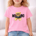 Fashion Letter Bear Print Children Summer Clothing - View 5 | SAMAG