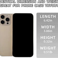 24-Hour Shipping Realistic Non-Working Dummy Phone for iPhone 16 Pro Max iPhone 16 Prop Mockup Phone for Display Photography