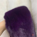Mule Slippers Mink Fur Slides Comwarm Fashion Women Clogs Cork Insole Fur Slippers with Arch Support Outdoor Slides Home Shoes