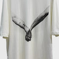 HKSH Spring Summer New Men's RO Style Round Collar Printed T-shirt Oversized Chic Cotton Chic Top American Loose Y2K Tees HK4638