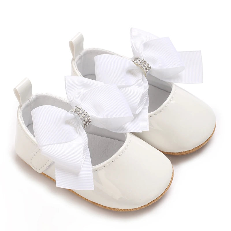 VALEN SINA 0 - 18 Months Newborn Girl White Baptism Shoes - View 6 | SAMAG