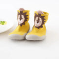Baby Socks Shoes Kids Toddler First Walkers Animal Pattern Soft Non-Slip Sole Breathable Rubber Floor Shoes for Boys and Girls
