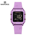 NAVIFORCE New Wristwatch for Women Multifunction Digital Waterproof Auto Date Display Silicone Strap Fashion Luxury Woman's Watc