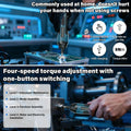 1300MAH Rechargeable Cordless Electric Screwdriver Set 3.6V Power Drill 4 Torque Screw Driver Household - View 4 | SAMAG