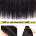 Straight Bundles Human Hair 12A Human Hair 3 Bundles Straight Hair Brazilian Hair Human Hair Bundles Virgin Human Hair Bundles Remy Human Hair Bundles 20 22 24 Inch Human Hair Extensions