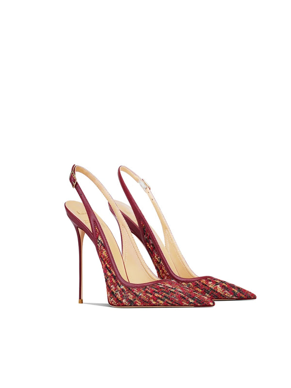 Thin Heel Pointed 2025 New High Heels Women's Red Fabric Versatile