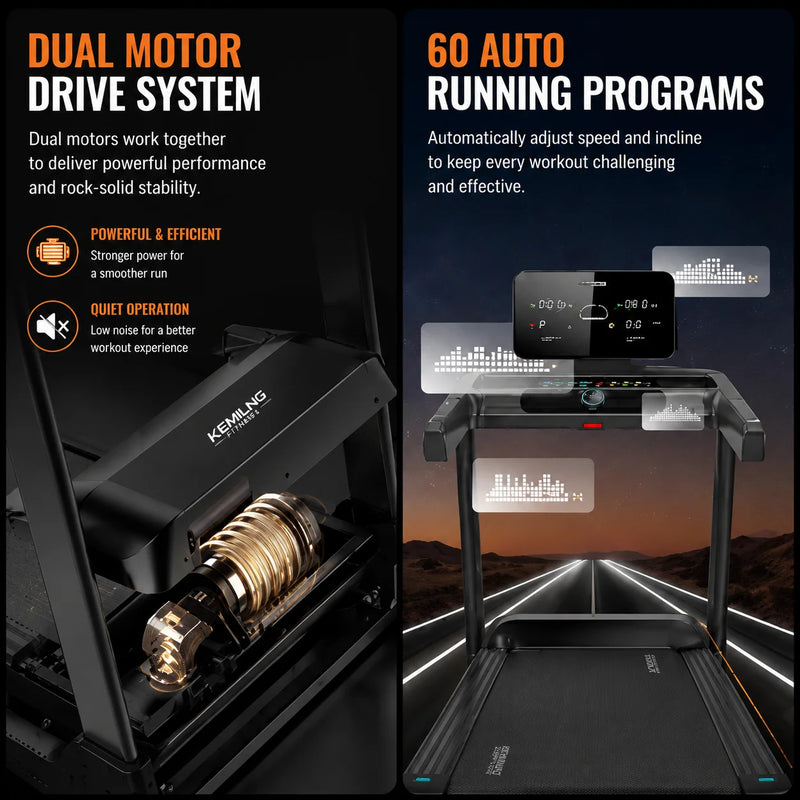 Heavy Duty 150Kg Capacity Dual Motor Softmesh Deck - View 5 | SAMAG