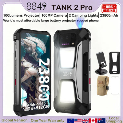 8849 Tank 2 PRO Unihertz Projector Rugged Smartphone 100 | SAMAG