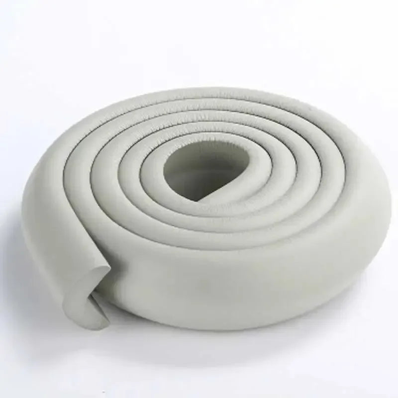 Self-Adhesive 2M Baby Table Edge Corner Bumper Safety Strips Anti-Collision Protector Strips for Indoor Household Furniture Desk