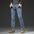 6 Pocket Design Men's Denim Jeans Skinny Full Length | SAMAG