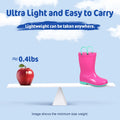 Evshine Rain Boots For Children Fashion Cute Rubber Boots Boys And Girls Waterproof Rain Boots Lovely Cartoon Kids Rain Boots