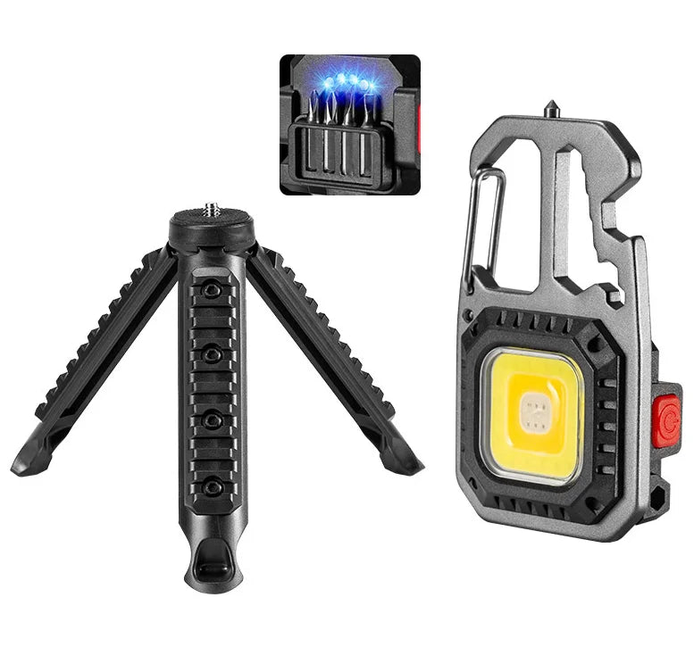 ESMARTER Multifunction Flashlight Keychain with Baseball - View 10 | SAMAG