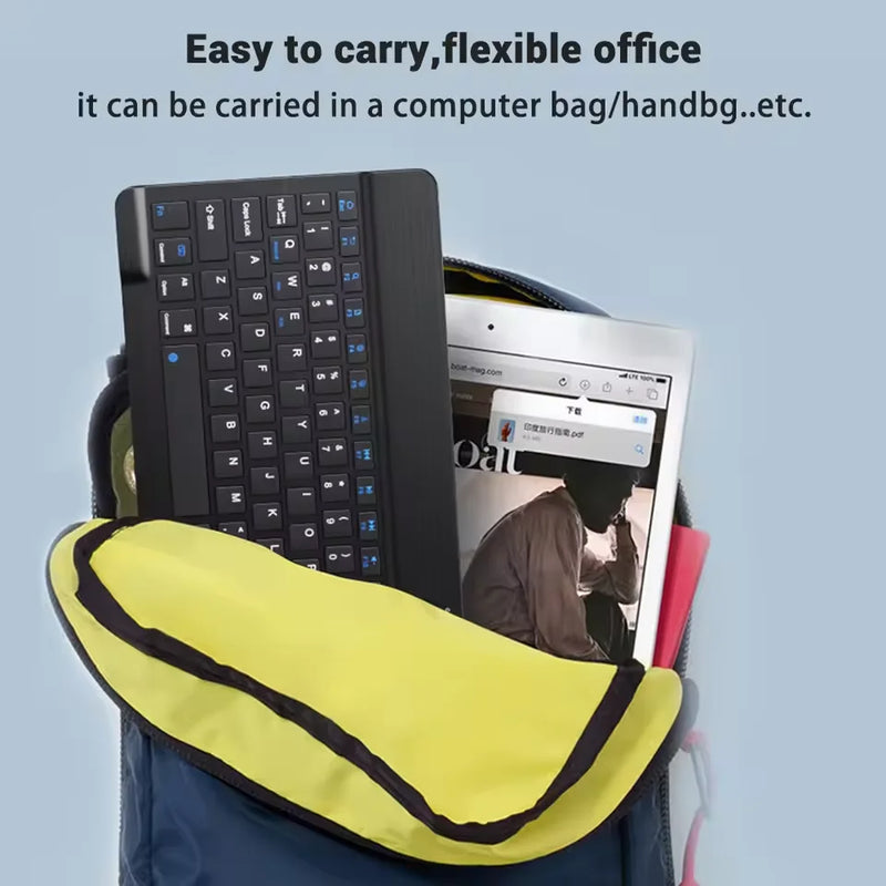 2025 New Bluetooth Wireless Keyboard Mouse For IOS Android Windows Tablet For iPad Mini Pro Keyboard Multi functional operation