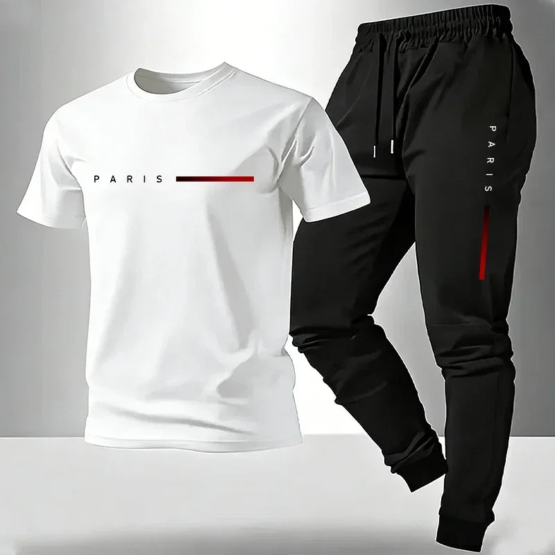 Arrival Men's Tracksuit T-shirt and Sweatpants Spring | SAMAG