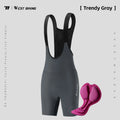 WEST BIKING Men Cycling Shorts With Pockets Anti Slip 4-Way Stretch Sponge Pad Men's Shorts Quick Dry Soft Gravel Women's Shorts