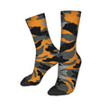 Custom Cute Military Camo Camouflage Army Socks Women Men Warm 3D Printing  Sports Basketball Socks