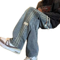 Three bar American retro jeans men's spring and autumn | SAMAG