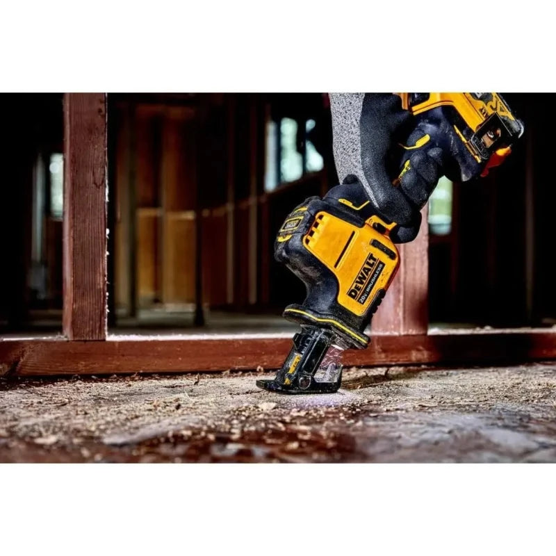 DEWALT Cordless One - Handed Reciprocating Saw DCS369 MAX The Multi - Tasking Powerhouse for Swift Wood - View 4 | SAMAG