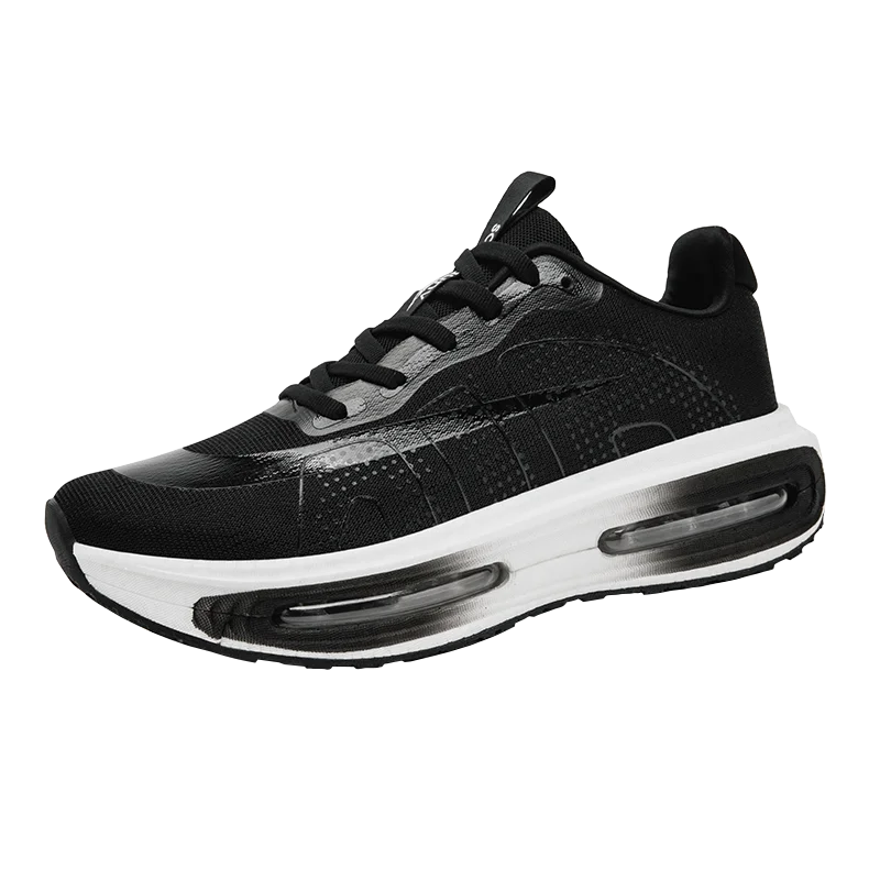 Men's Athletic Shoes, Comfortable Air-Cushioned Running Shoes, Non-Slip Walking Sneakers, Wide-Toe Training Shoes