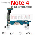 AiinAnt Mic Charger USB Dock Fast Charging Port Flex Cable For Samsung Galaxy Note 5 8 9 N950F N950N N950U N960F N960N N960U