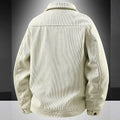 Plus Size 8XL Men Autumn Jacket Cotton Padded Corduroy Coat Male Big Large Loose Fit Business Korean Elegant Work Casual Outwear