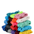 Oval Shoe Laces 24 Color Half Round Athletic Shoelaces for Sport/Running Shoes Shoelace 100/120/140/160/180cm Shoe Strings 1Pair
