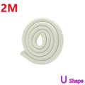 2M Baby Safety Soft Anti-Collision Foam Strip Home Table Corner Protector Tape Table Edge Protector for Baby Protection Products