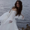 Verngo Princess Appliques Bridal Gowns Strapless A Line - View 3 | SAMAG