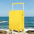 Wide Handle PC Luggage, 20/24 Inch Large Capacity Carry-On Travel Suitcase with Combination Lock