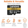High Speed Lenovo SD Memory Card 128GB 256GB 512GB 64GB Micro SD Cards  Class 10 U3 V60 TF Card For Nintendo Switch Drone Camera