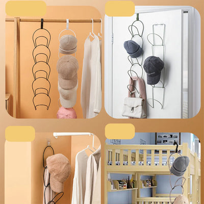 Hat Rack Iron Punching Free Multi Layer Multifunctional | SAMAG