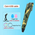 3D Pen Drawing Printing Pen With LCD Screen Compatible PLA Filament Toys Safe Paiting for Children DIY Christmas Birthday Gift