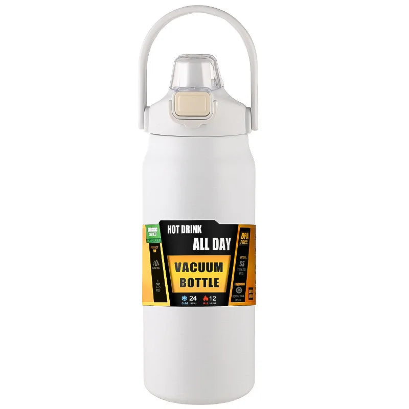 Portable Thermos with Straw 304 Stainless Steel Thermal - Visuel 8 | SAMAG