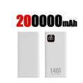 Lenovo 2026 140W 500000mAh Ultra Capacity Power Bank Super Fast Charging CCC Portable Charger For IPhone Samsung