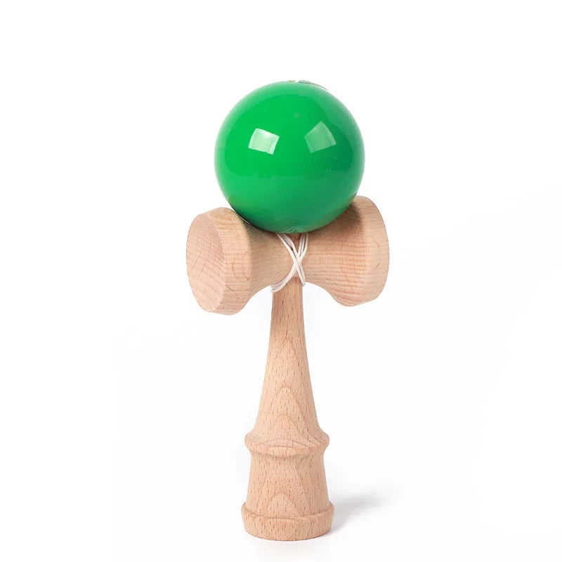 Crack Painted Kendama Toy Outdoor Fitness Balls Train Eye-hand Coordination for Children Adults Outdoor Fun Juggling Sports Ball