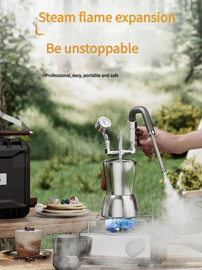 HomeWise AK-74 Portable Milk Frother Stainless Steel | SAMAG