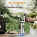 HomeWise AK-74 Portable Milk Frother Stainless Steel Milk Steamer Water Vapor Separator Drying vapour Coffee Making Milk Coffee