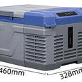 35L Car Fridge, 12V/24V Portable Refrigerator with APP Control, Compressor Cooler for RV/Truck/Camping, -20℃~20℃, Freezer