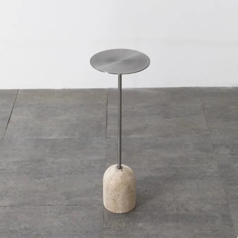 Modern Stainless Steel Art Sofa Tables Simple Multifunctional Bedroom Side Table Creative Luxury Relaxing Living Room Furniture