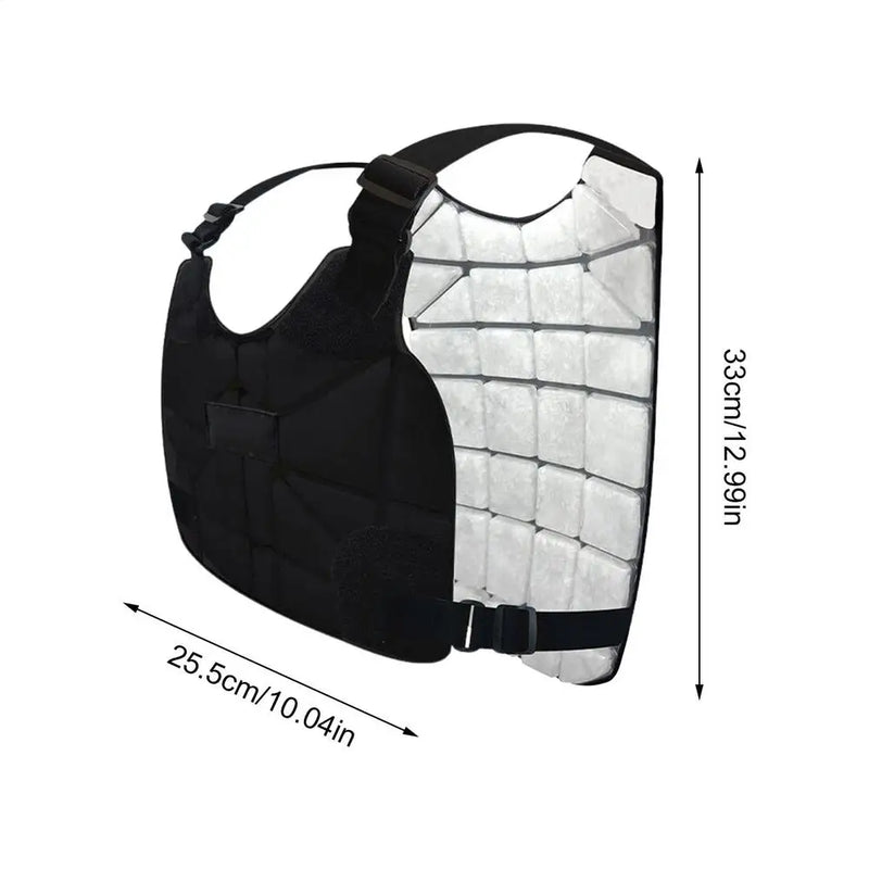 Cool Vest For Men Sleeveless Jacket Body Cooling Vests For Outdoor Construction Work Hiking Running Walking Camping Sports