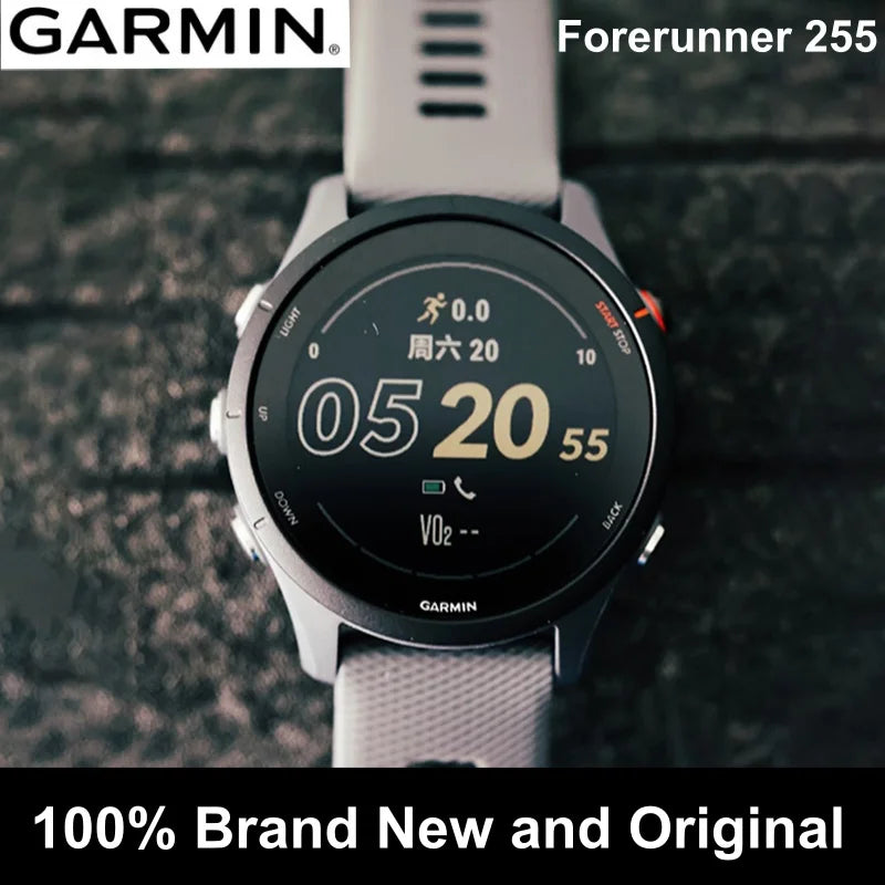 Garmin Forerunner 255 Smartwatch Outdoor Running Riding Swimming Professional Triathlon Marathon Track and Field Training