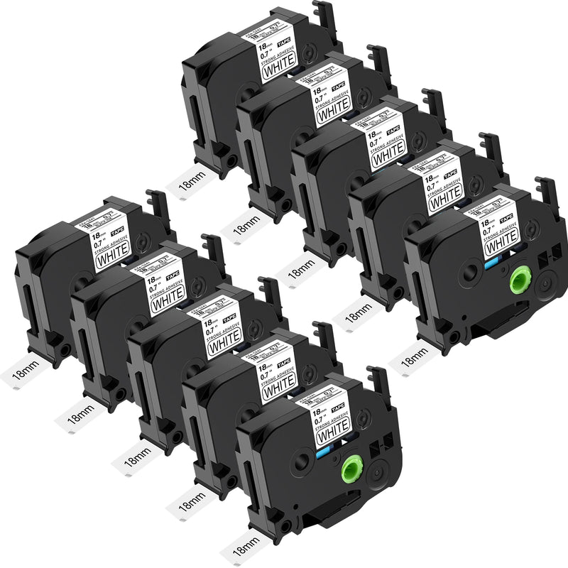 5/10PK 6-24mm Strong Adhesive Label Tapes Compatible - Visuel 26 | SAMAG