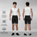 WEST BIKING Men Cycling Shorts With Pockets Anti Slip 4-Way Stretch Sponge Pad Men's Shorts Quick Dry Soft Gravel Women's Shorts