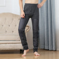 190cm 200 Cm Tall Men's Pant Fleece-lined Long Johns Male Extral Long Length Winter Thermal Underwear Pajama Legging Tight Wear